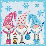 Картина по номерам Маленькие помощники Идейка