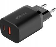 Сетевое зарядное устройство Golf C+U 30W PD+QC (GF-U27) Black