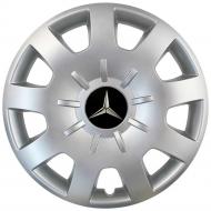 Ковпак для коліс SJS Mercedes 314 R15" 4 шт. срібний Ковпак для коліс SJS Mercedes 314 R15" 4 шт. срібний
