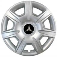 Колпак для колес SJS Mercedes 327 R15" 4 шт. серебряный