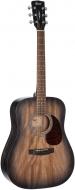 Гітара акустична Cort Earth 60M Open Pore Trans Black Burst (Earth60M OPTB)