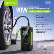Компресор автомобільний BAVIN PC1158S 90W 150PSI 4500 mAh Black Компресор автомобільний BAVIN PC1158S 90W 150PSI 4500 mAh Black