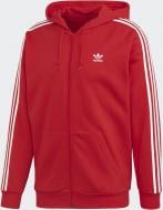 Джемпер Adidas 3-STRIPES FZ FM3764 р. M красный