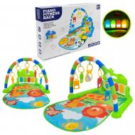 Игровой коврик Shantou с погремушками + музыкальная панель с большими клавишами YT610