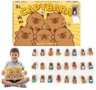 Capybara Адвент календарь Капибара, 24 брелоков