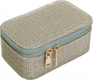 Шкатулка для украшений Royal weave 13х8х5,5 см зеленая