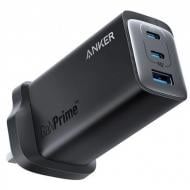 Мережевий зарядний пристрій Anker PowerPort 737 GaNPrime 120W UK plug (A2148211)
