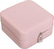Шкатулка для украшений Royal tiny 10х10х5 см розовая
