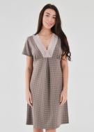 Ночная рубашка Roksana Flora №1391/16029 р.XXXL коричневый