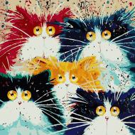 Картина по номерам Счастливое семейство Идейка