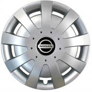 Колпак для колес SJS Nissan 309 R15" 4 шт. серебряный Колпак для колес SJS Nissan 309 R15" 4 шт. серебряный