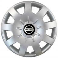 Колпак для колес SJS Nissan 314 R15" 4 шт. серебряный