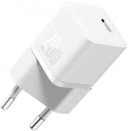 Сетевое зарядное устройство BASEUS GaN5 FC mini 1C 20W White