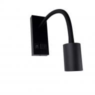 Бра Violux SNAKE USB+Type-C 1x5 Вт черный 552101