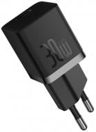 Мережевий зарядний пристрій BASEUS GaN5 FC mini 1C 30W Black
