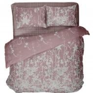 Комплект постельного белья Home Flowers bunch семейный розовый с рисунком La Nuit