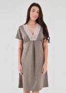 Ночная рубашка Roksana Flora №1391/16029 р.XL коричневый