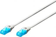 Патч-корд Digitus UTP Cat.5e (DK-1511-010/WH) 1 м белый