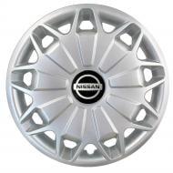 Колпак для колес SJS Nissan 338 R15" 4 шт. серебряный Колпак для колес SJS Nissan 338 R15" 4 шт. серебряный