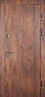 Дверь входная Abwehr КС 0/430 096П (СДК) Kale2 спил дерева коньячный 2050x960 мм правая