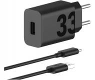 Сетевое зарядное устройство Motorola 33W USB-А Black