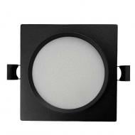 Светильник точечный Violux TOKIO-S GX53 квадрат 15 Вт GX53 черный 131103