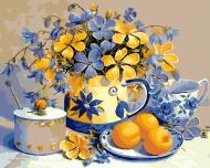 Картина по номерам Абрикосовый натюрморт Идейка
