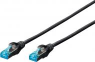 Патч-корд Digitus SF/UTP Cat.5e (DK-1531-005/BL) 0,5 м черный