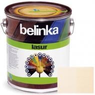 Краска-лазурь Belinka Lasur 11 белый мат 2,5 л