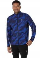 Вітрівка чоловіча Asics ROAD LITE-SHOW PACKABLE JACKET 2011D358-001 р.2XL блакитна Вітрівка чоловіча Asics ROAD LITE-SHOW PACKABLE JACKET 2011D358-001 р.2XL блакитна