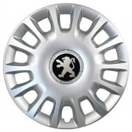 Колпак для колес SJS Peugeot 214 R14" 4 шт. серебряный
