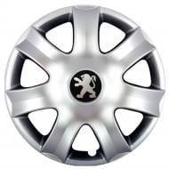 Колпак для колес SJS Peugeot 223 R14" 4 шт. серебряный