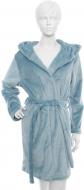 Халат женский капюшон с ушками р. S бирюзовый