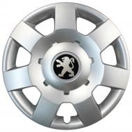 Колпак для колес SJS Peugeot 219 R14" 4 шт. серебряный