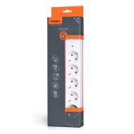 Подовжувач з вимикачем Videx VF-PD53G-W із заземленням 5 гн. white 3 м 27689