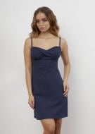 Ночная рубашка Roksana IRIS №871/16060 р.XXL темно-синий