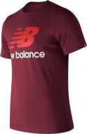 Футболка New Balance ESSENTIALS р. S бордовый MT83530NBY Футболка New Balance ESSENTIALS р. S бордовый MT83530NBY