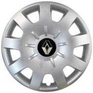 Ковпак для коліс SJS Renault 314 R15" 4 шт. срібний
