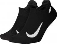 Шкарпетки Nike Multiplier SX7554-010 р.S чорний 2 шт.