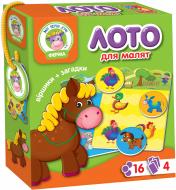 Игра настольная Vladi Toys Лото Ферма VT2100-03