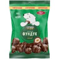 Драже горіхове АВК Відбірний фундук у молочному шоколаді з фруктозою 75 г 75 г
