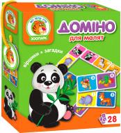Игра настольная Vladi Toys Домино Зоопарк VT2100-04 Игра настольная Vladi Toys Домино Зоопарк VT2100-04