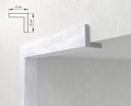 Молдинг 134-007 2800x25x25 мм Молдинг 134-007 2800x25x25 мм