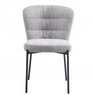 Стілець Кельн 63x62x85 см чорно-сірий / чорний