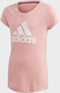 Футболка Adidas YG MH BOS TEE FM6512 розовый