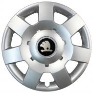 Колпак для колес SJS Skoda 219 R14" 4 шт. серебряный