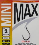 Крючок MiniMax DX-AJI №2 5 шт. SW021-2