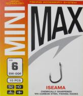 Крючок MiniMax Iseama №6 10 шт. SW006-6