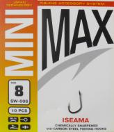 Гачок MiniMax Iseama №8 10 шт. SW006-8