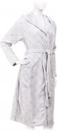 Халат с микрофибры La Nuit Rhombus р. XS серый